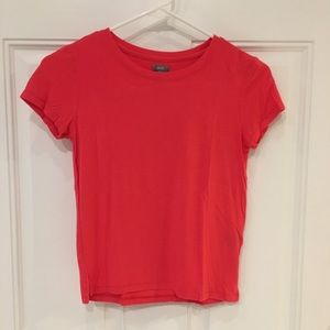 Red Cropped Shirt